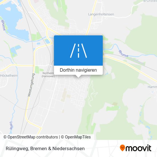 Rülingweg Karte