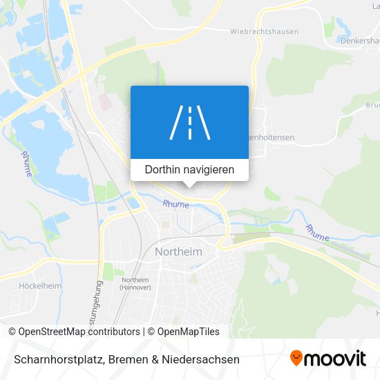 Scharnhorstplatz Karte