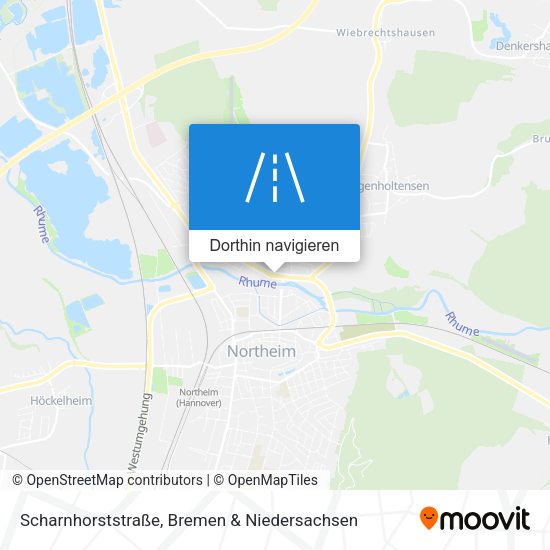 Scharnhorststraße Karte