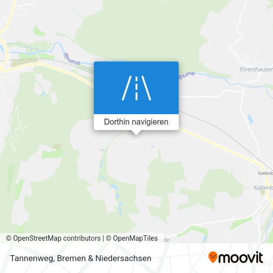 Tannenweg Karte