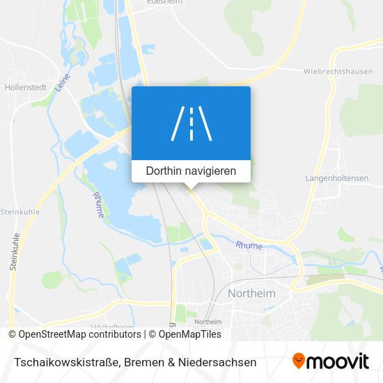 Tschaikowskistraße Karte