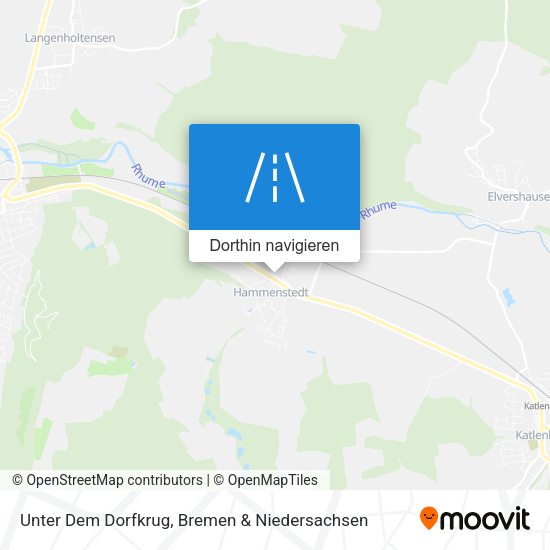 Unter Dem Dorfkrug Karte