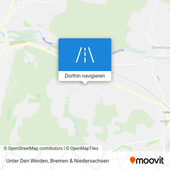 Unter Den Weiden Karte