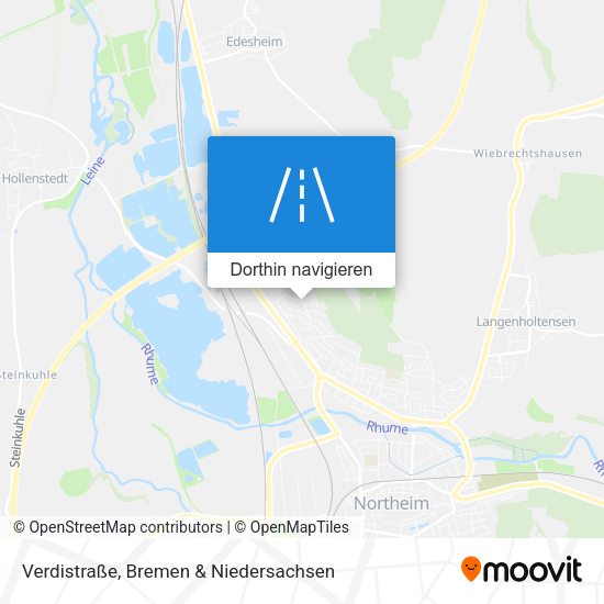 Verdistraße Karte