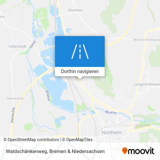 Waldschänkenweg Karte