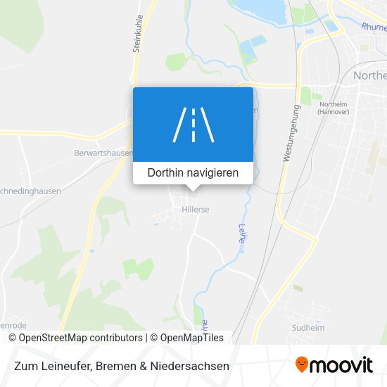 Zum Leineufer Karte