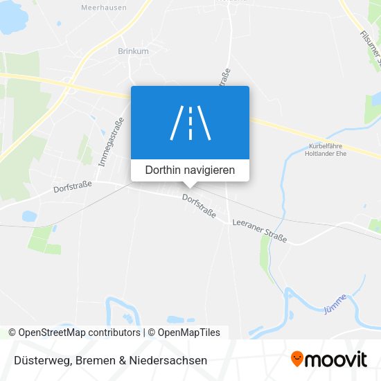 Düsterweg Karte