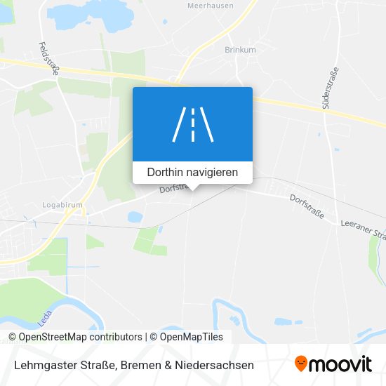 Lehmgaster Straße Karte