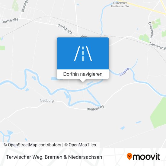 Terwischer Weg Karte
