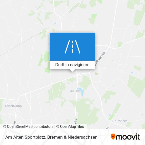 Am Alten Sportplatz Karte