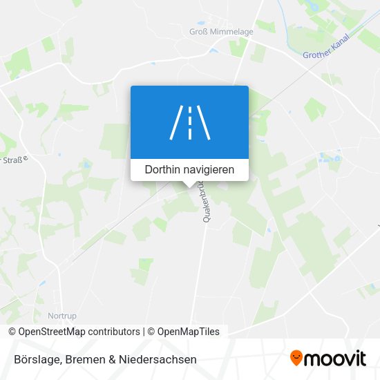 Börslage Karte