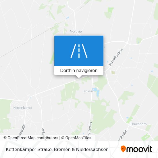 Kettenkamper Straße Karte