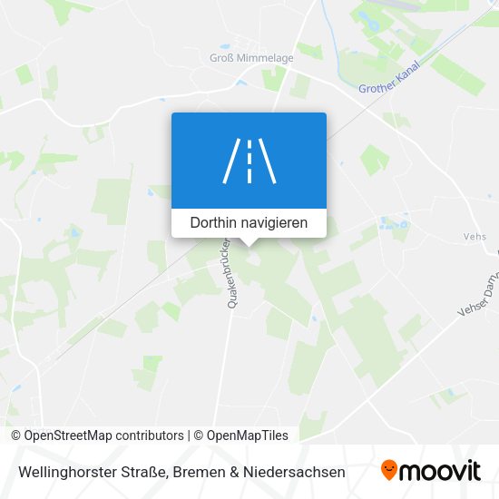 Wellinghorster Straße Karte