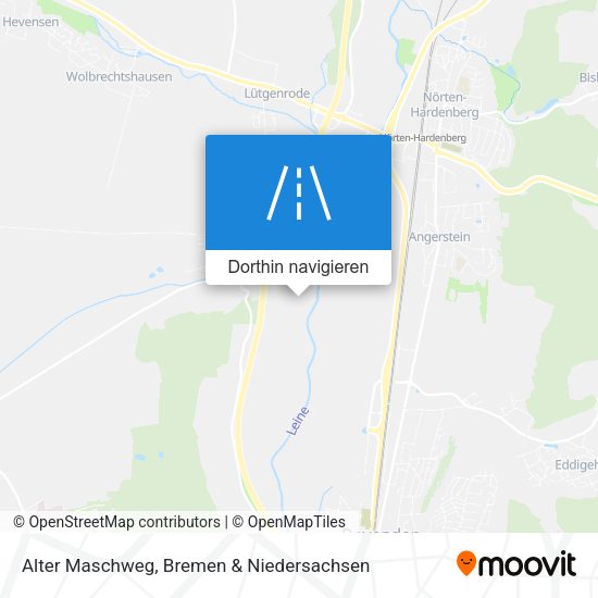 Alter Maschweg Karte