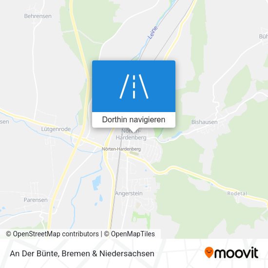 An Der Bünte Karte