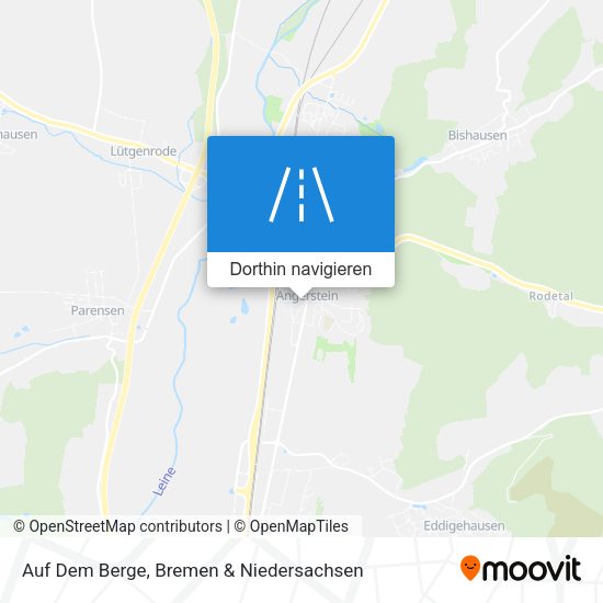 Auf Dem Berge Karte
