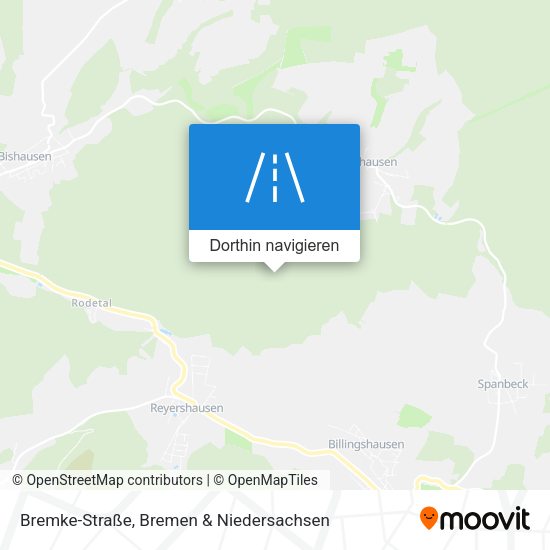 Bremke-Straße Karte