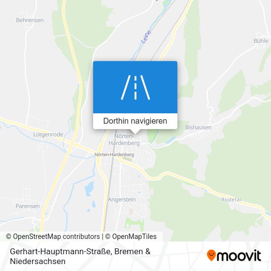 Gerhart-Hauptmann-Straße Karte