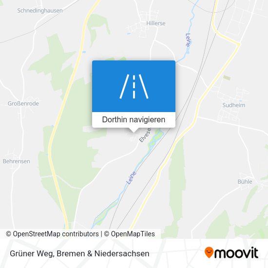 Grüner Weg Karte