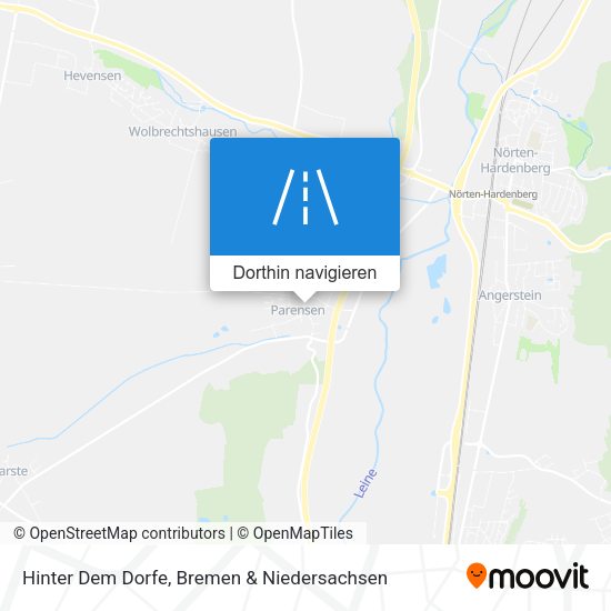 Hinter Dem Dorfe Karte