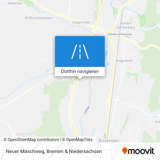 Neuer Maschweg Karte