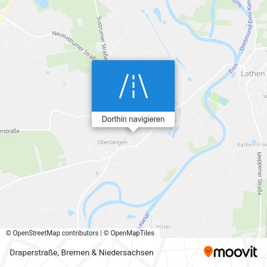 Draperstraße Karte