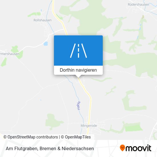 Am Flutgraben Karte