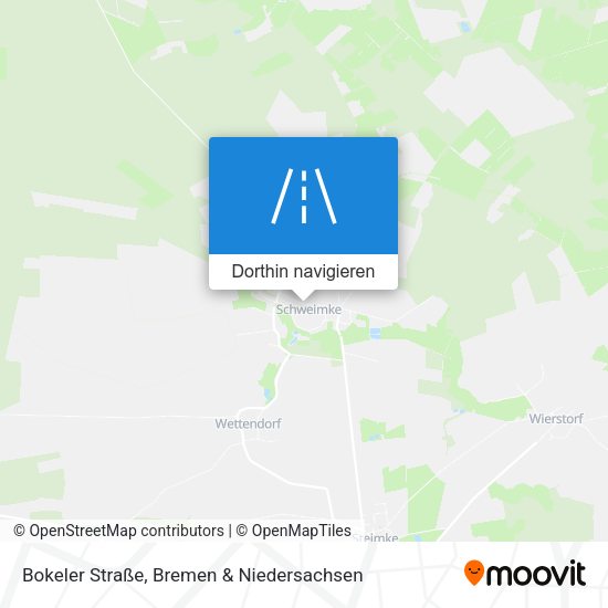 Bokeler Straße Karte
