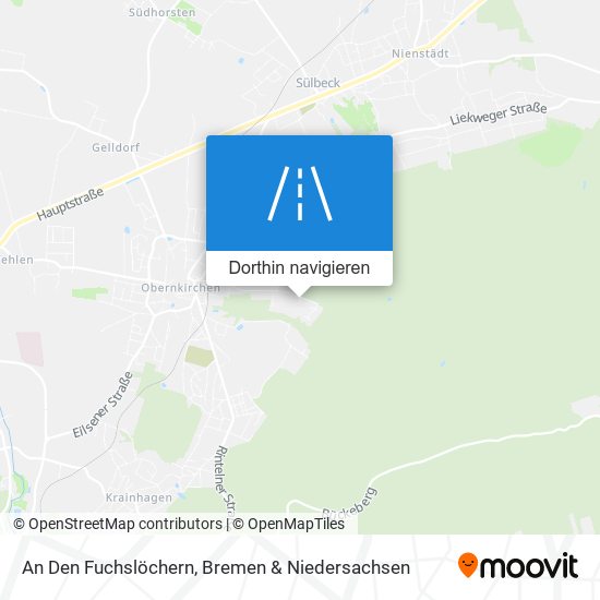 An Den Fuchslöchern Karte