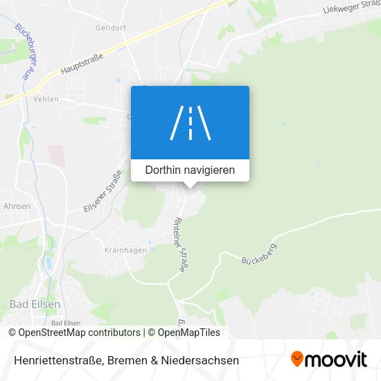 Henriettenstraße Karte