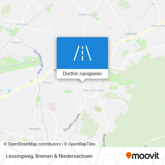 Lessingweg Karte