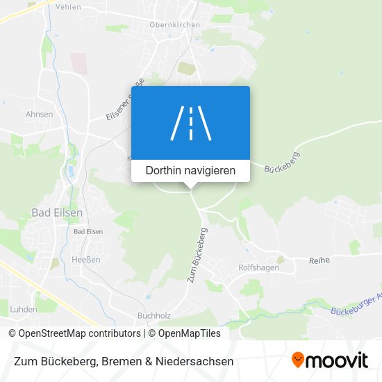 Zum Bückeberg Karte