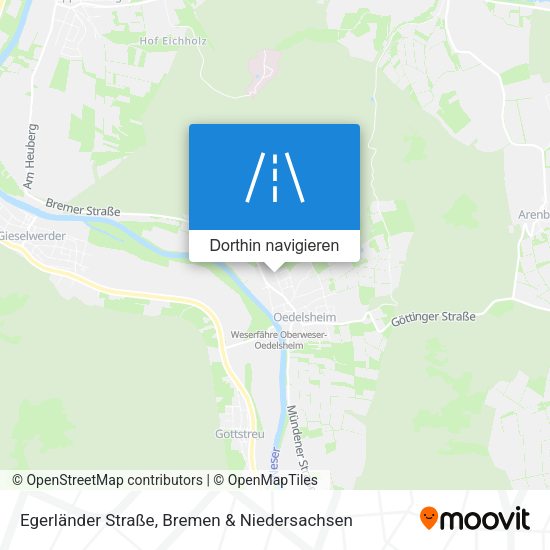 Egerländer Straße Karte