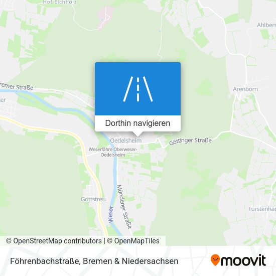 Föhrenbachstraße Karte
