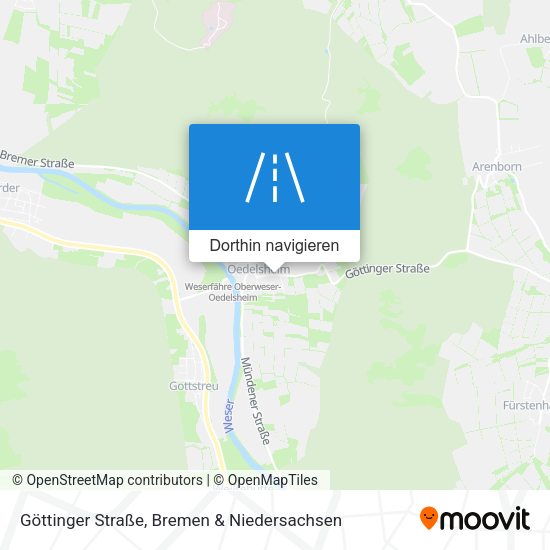 Göttinger Straße Karte