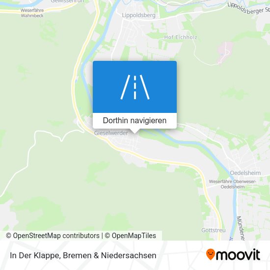 In Der Klappe Karte