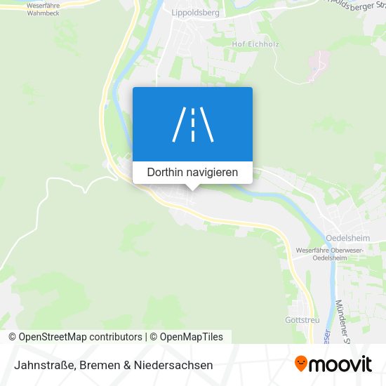 Jahnstraße Karte