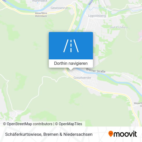 Schäferkurtswiese Karte