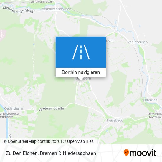Zu Den Eichen Karte