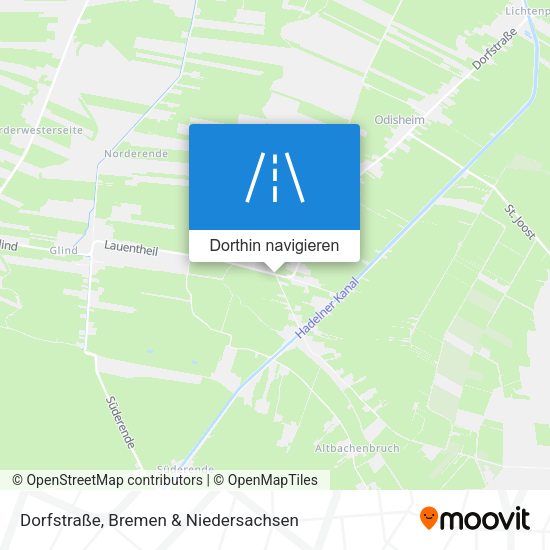 Dorfstraße Karte