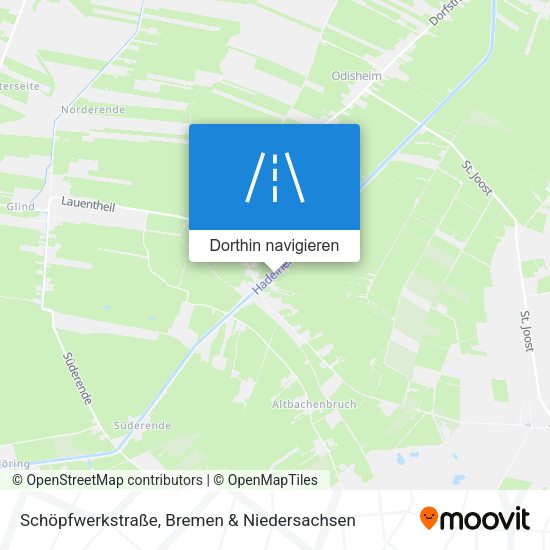 Schöpfwerkstraße Karte