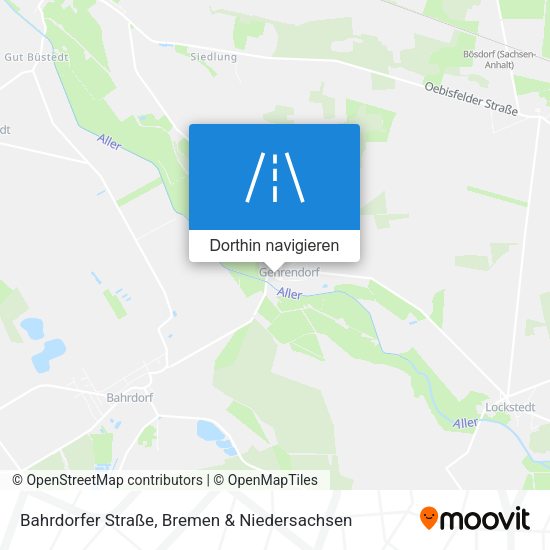 Bahrdorfer Straße Karte