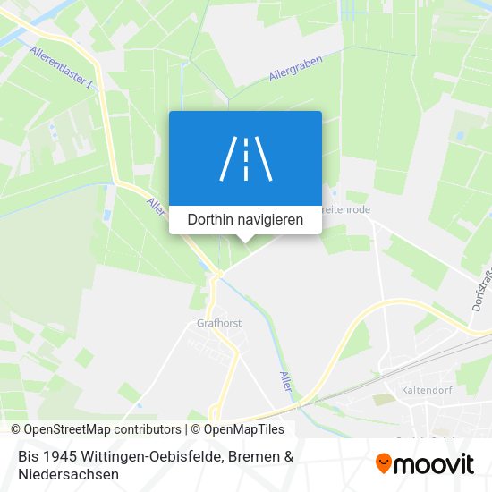 Bis 1945 Wittingen-Oebisfelde Karte