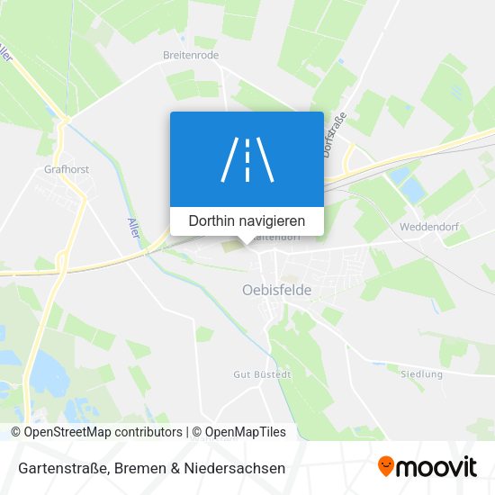 Gartenstraße Karte