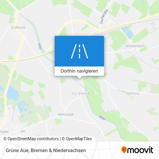 Grüne Aue Karte