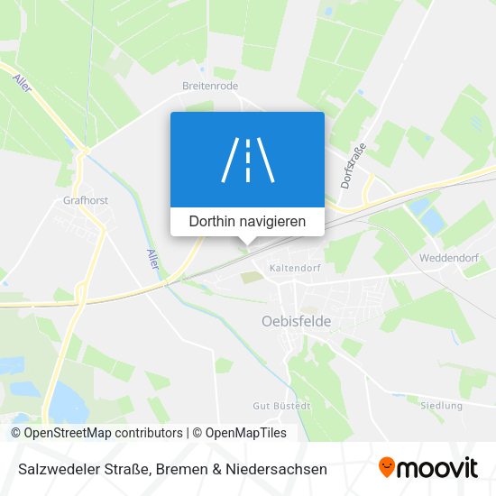 Salzwedeler Straße Karte