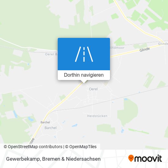 Gewerbekamp Karte