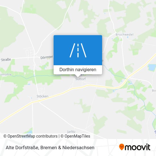 Alte Dorfstraße Karte