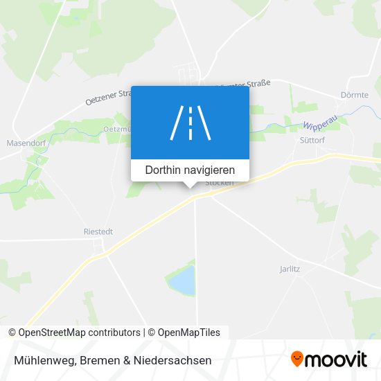 Mühlenweg Karte