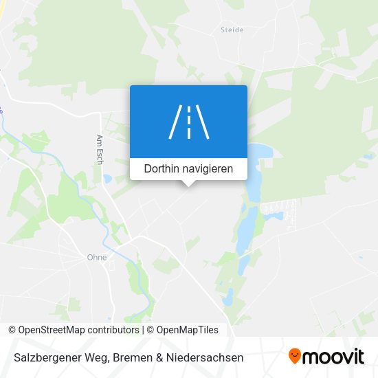 Salzbergener Weg Karte